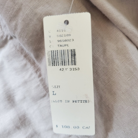 ANTHROPOLOGIE HEI HEI beige camo jacket  size large. NEW WITH TAGS - Picture 10 of 11